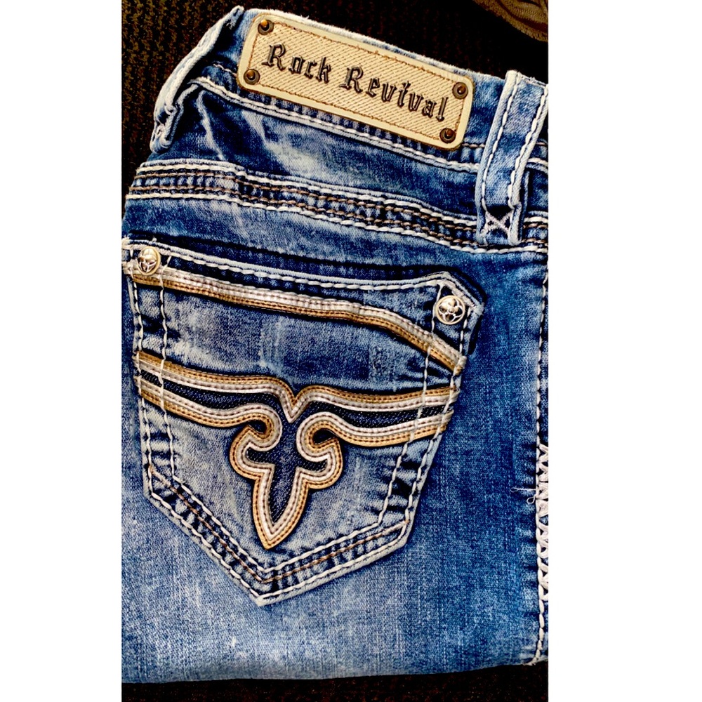 Rock revival skinny jeans